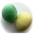 4 x Easter Eggs Patterns - Worked Flat