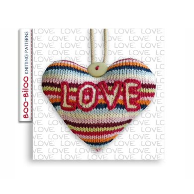 LOVE Heart hanging ornament decoration