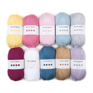 Paintbox Yarns Simply DK 10 Ball Colour Pack