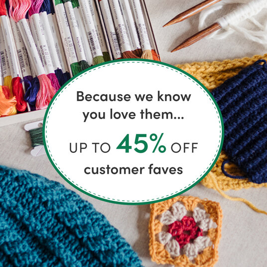 Up to 45 percent off customer faves!