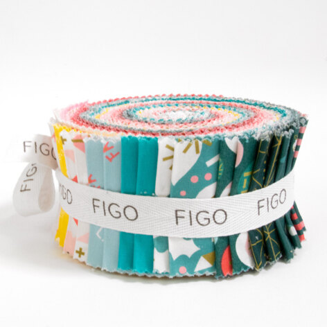 Figo Fabrics Polar Magic 2.5in Strip Roll