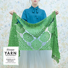 Yarn, The After Party: Emerald Shawl in Scheepjes Alpaca Rhythm - 03 - Leaflet