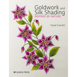 Goldwork and Silk Shading Inspired by Nature by Hazel Everett