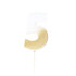 Ginger Ray - Gold Ombre Number Candle - 0-7 - Five