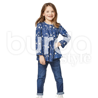 Burda Style Child's Dresses B9350 - Paper Pattern, Size 2-7