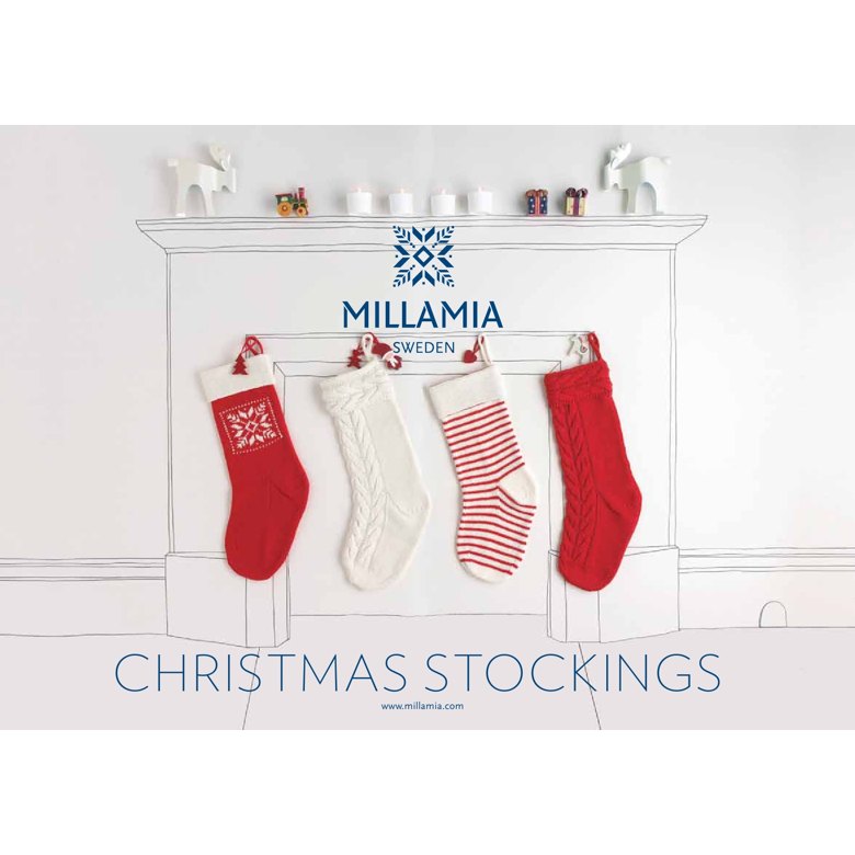 MillaMia Christmas Stocking Knitting Kit. © MillaMia