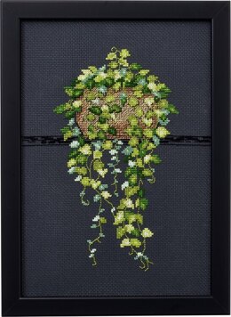 Permin Million Hearts Plant Cross Stitch Kit - 20cm x 29cm