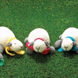 "Milly the Sheep Toy" - Toy Knitting Pattern in MillaMia Naturally Soft Merino - Leaflet