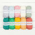 Paintbox Yarns Cotton Aran 10 Ball Colour Packs