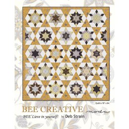 Moda Fabrics Bee Creative Quilt - Downloadable PDF