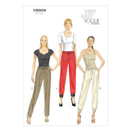Vogue Misses' Pants V8909 - Sewing Pattern