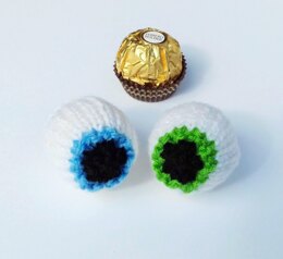 Halloween Eyeballs - Ferrero Rocher Chocolate Covers