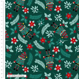 Craft Cotton Company Gnome Christmas - Elves & Foliage