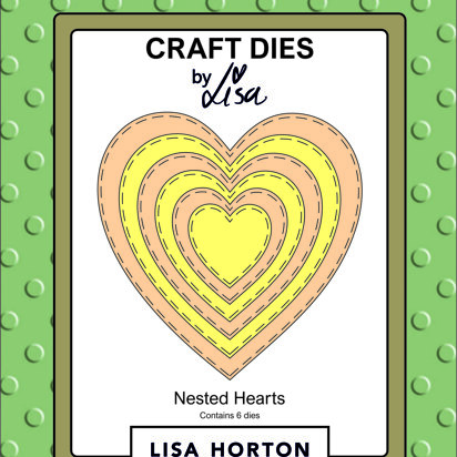 Lisa Horton Nested Hearts Die Set