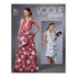 Vogue Misses' Jumpsuit V1708 - Paper Pattern, Size B5 (8-10-12-14-16)