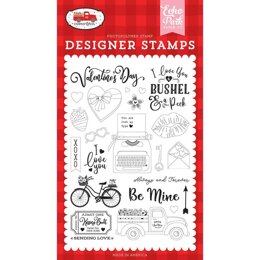 Echo Park Paper Cupid & Co. Stamps - Be Mine