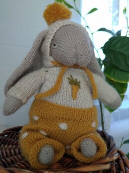 Easter bunny knitting pattern