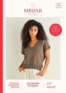 Sweater in Sirdar Country Classic 4 Ply - 10241 - Leaflet