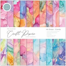 Craft Consortium Ink Drops Paper Pad 12in x 12in - Candy