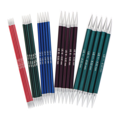 Knitter's Pride Zing Double Point Needles 15cm (6")