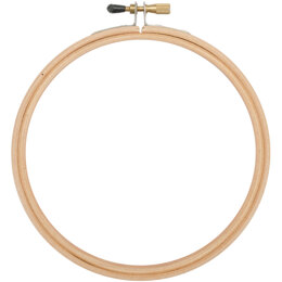 Frank A. Edmunds Wood Embroidery Hoop 5in w/ round edges