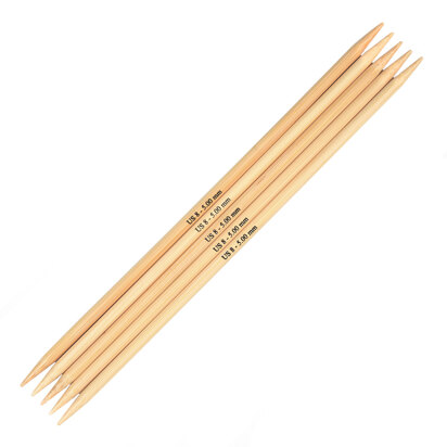 Craftsy 20 cm Bambus Nadelspiel