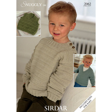 Slipover and Sweaters in Sirdar Snuggly DK - 2062 - Downloadable PDF