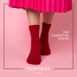 Essential Socken - Gratis Strickanleitung aus Paintbox Yarns Socks