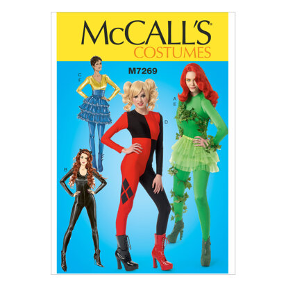 McCall's Misses' Costumes M7269 - Sewing Pattern