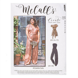 McCall's #EdieMcCalls - Misses' & Women's Romper, Jumpsuit & Sash M8047 - Sewing Pattern