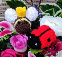 Queen Bee & Ladybird in Waiting - Creme Egg Covers