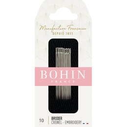 Bohin Crewel Embroidery Needles - Size 10