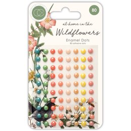 Craft Consortium At Home in the Wildflowers - Adhesive Enamel Dots