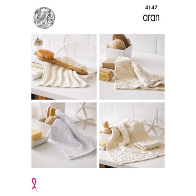 Home Knits in King Cole Big Value Recycled Cotton Aran - 4147 - Downloadable PDF