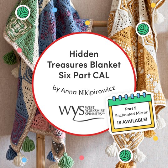 Hidden Treasures Blanket CAL - 5th part available!
