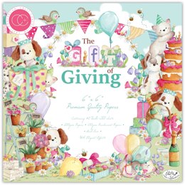 Craft Consortium The Gift of Giving Paper Pad - 6in x 6in