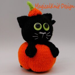 Pumpkin Kitten MagicalKnit