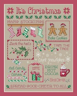 Sue Hillis Designs It's Christmas - L419 - Leaflet