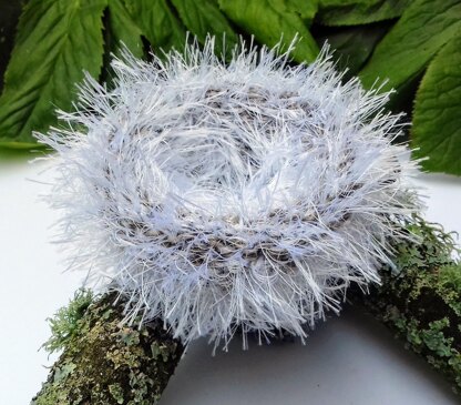 Frosty Midwinter Robins Nest