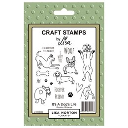 Lisa Horton It's a Dog's Life Stamp Set