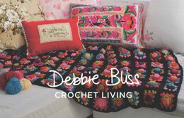 "Flamenco Blanket" - Blanket Crochet Pattern For Home in Debbie Bliss Cashmerino Aran - DBS060