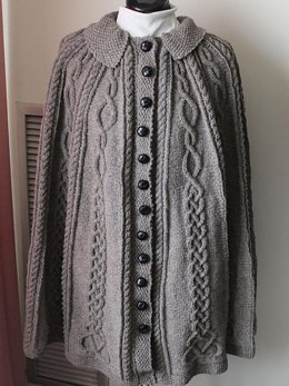 Celtic Cabled Cape