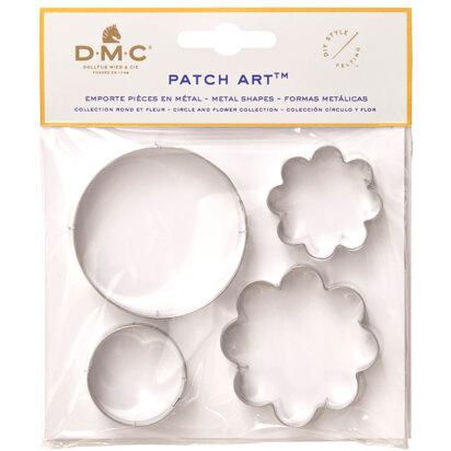 DMC Patch Art Shapes - Dot & Flower