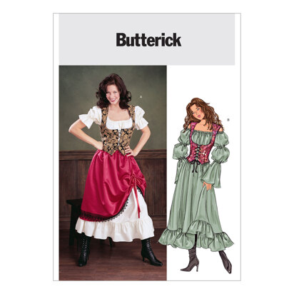 Butterick Kostüm für Damen und kleine Damen B3906 - Schnittmuster
