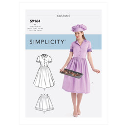Simplicity Misses' Costumes S9164 - Sewing Pattern