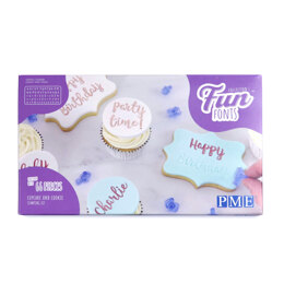 PME Fun Fonts Cupcake/Cookie