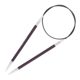 Knitter's Pride Zing Fixed Circular Needles 60cm (24")