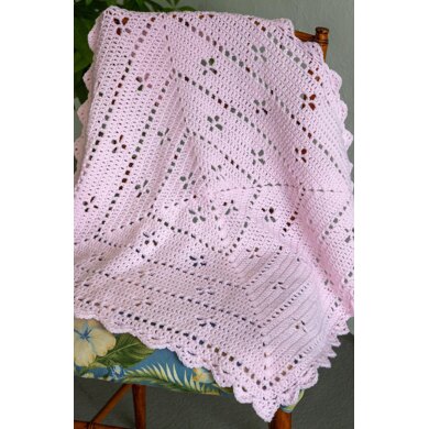 Midwife in a Square Crochet Baby Blanket