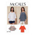 McCall's Misses' Tops M7780 - Paper Pattern Size 6-8-10-12-14