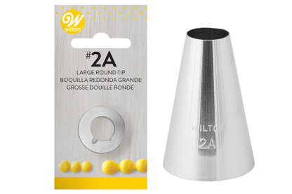 Wilton 2A Large Round Tip - Carded